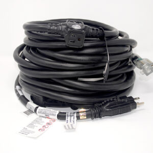 32-Foot 12/3 Multi-Conductor Power Cord with Cold Weather Resilience