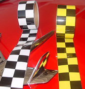 Checkerboard Tape for Safety and Organization